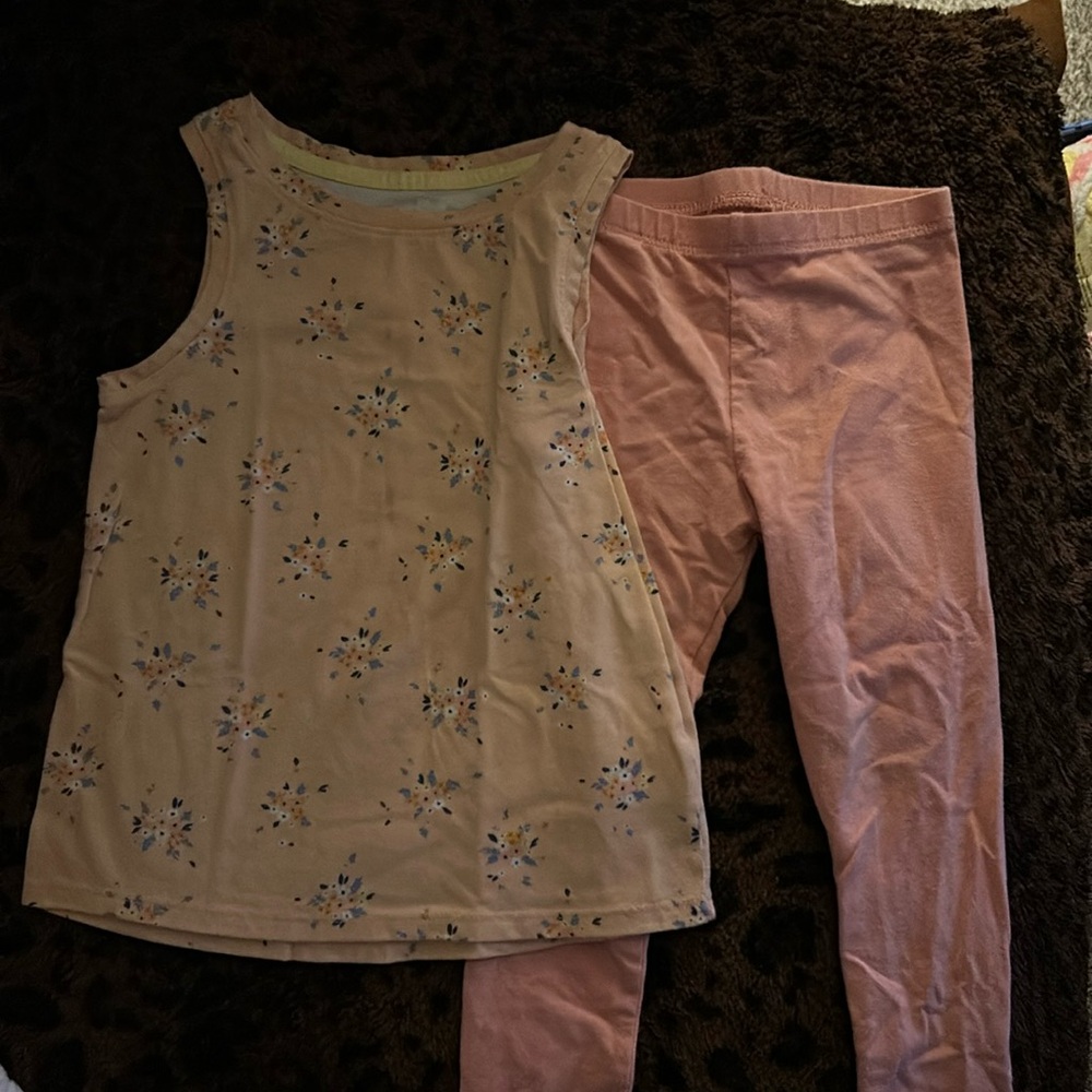 two piece tank and leggings